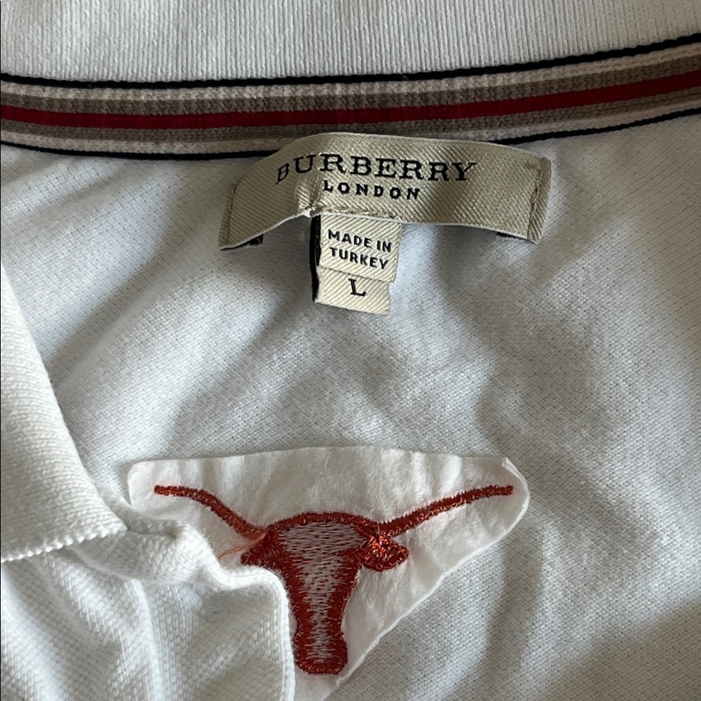 Burberry Short Sleeve Polo Top - Picture 11 of 14